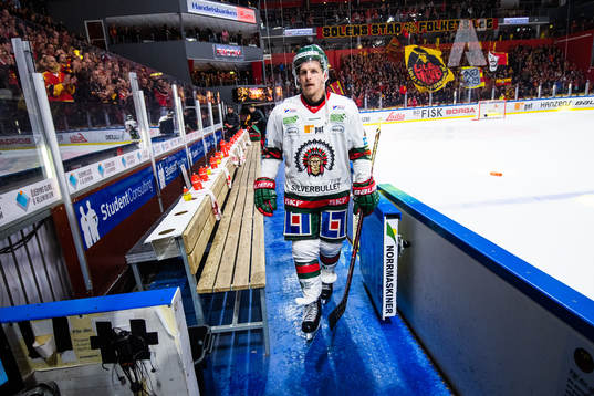 Frölundas Max Friberg deppar