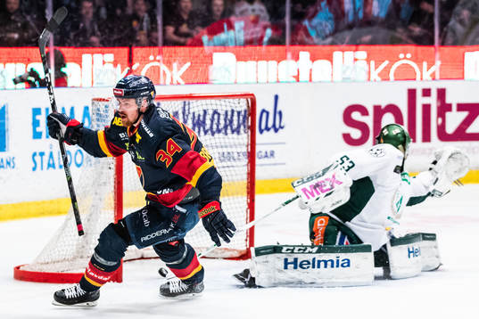 Djurgårdens Daniel Brodin jublar