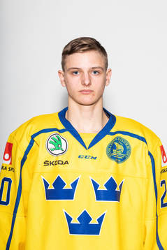 Ludvig Hedström i U18-landslaget