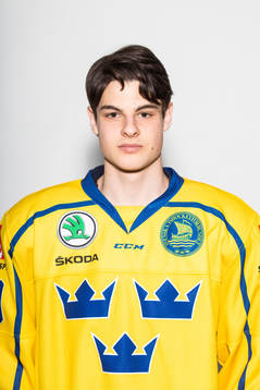 Alex Brännstam i U18-landslaget