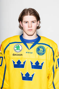 Max Wahlgren i U18-landslaget
