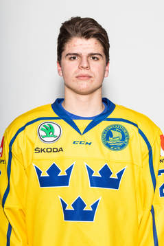 Albert Lyckåsen i U18-landslaget