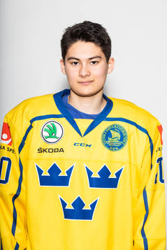 Samuel Sjölund i U18-landslaget