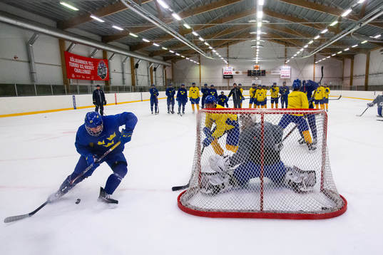 U18-landslaget tränar