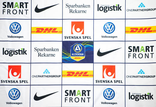 Reklambakgrund för presskonferensen
