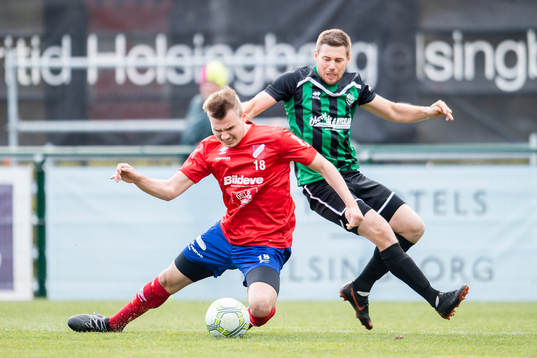 Höganäs Mattias Andersson och  Högaborgs Erik Andersson