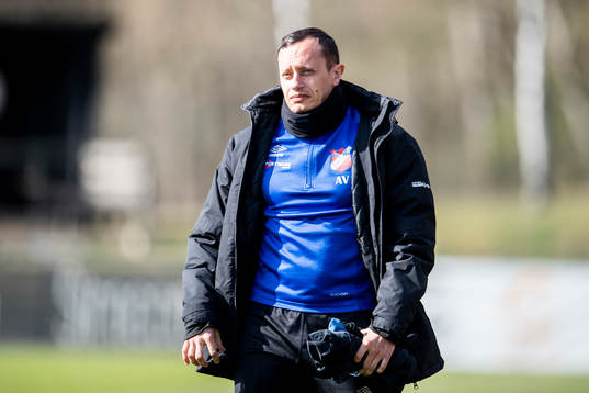 Höganäs tränare Alexander Vikner
