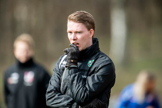 Högaborgs tränare Kristoffer Schönbeck