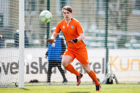 Högaborgs målvakt Alex Rylander