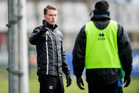 Högaborgs tränare Kristoffer Schönbeck