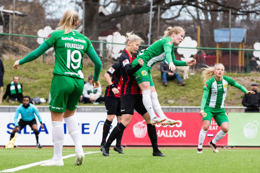 Hammarbys Emilia Larsson hoppar in i Brommapojkarnas  Alice