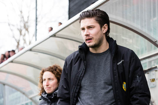 Hammarbys tränare Isak Dahlin
