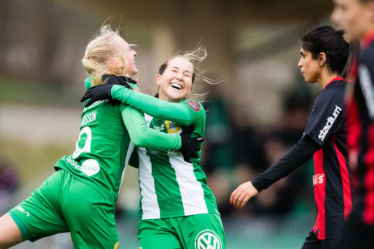 Bläddra bland fler bilder av Fotboll, Dam, Elitettan, Hammarby - Brommapojkarna