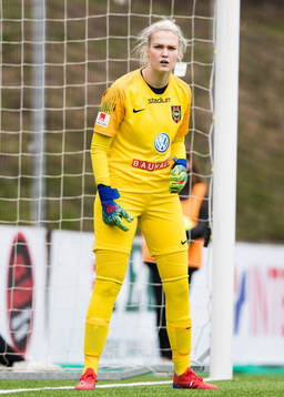 Brommapojkarnas målvakt Nichole Persson