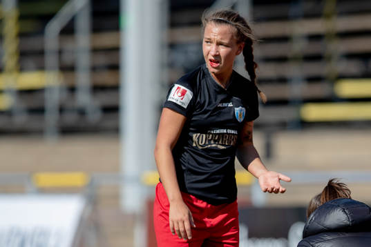 Göteborgs Julia Zigiotti Olme skallas