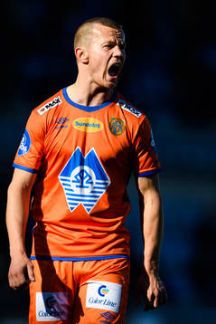 Ståle Steen Sæthre of Aalesund reacts