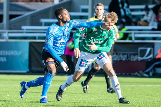 Halmstads Sadat Karim och Brages Alexander Zetterström