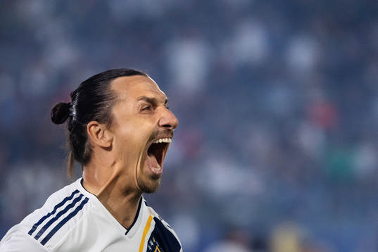 Zlatan Ibrahimovic of LA Galaxy