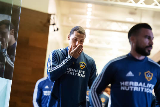 Zlatan Ibrahimovic of LA Galaxy
