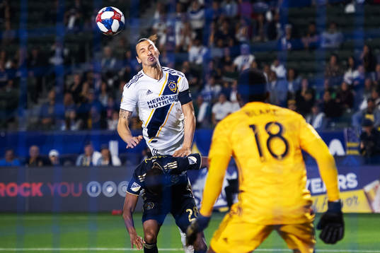 Zlatan Ibrahimovic of LA Galaxy