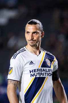 Zlatan Ibrahimovic of LA Galaxy