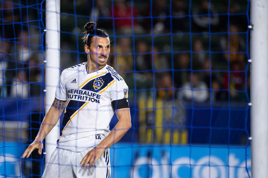 Zlatan Ibrahimovic of LA Galaxy