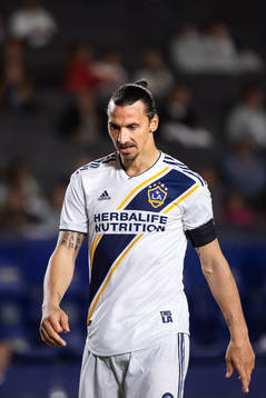 Zlatan Ibrahimovic of LA Galaxy