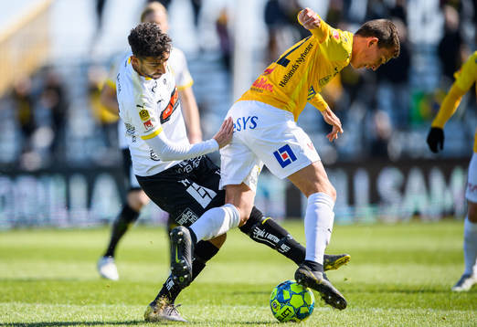 Häckens Daleho Irandust och Falkenbergs John Björkengren