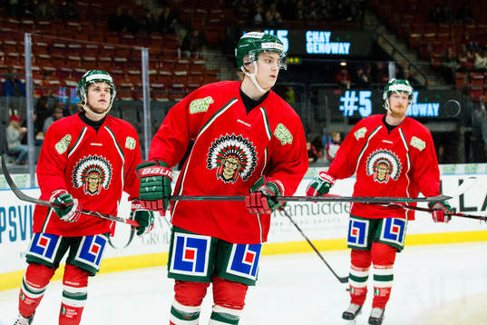 Frölundas Samuel Fagemo, Jacob Peterson och Simon