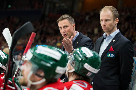 Frölundas tränare Roger Rönnberg