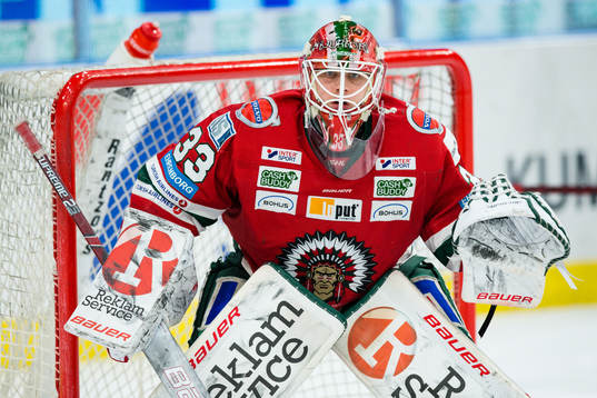 Frölundas målvakt Johan Mattsson