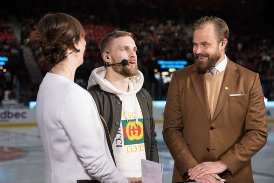 Fredrik Pettersson i C Mores studio
