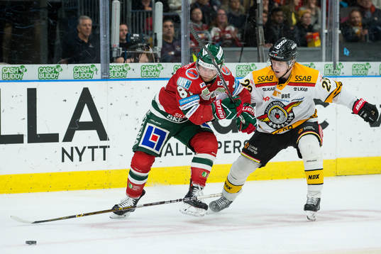Frölundas Ryan Lasch och Luleås Jesper Sellgren