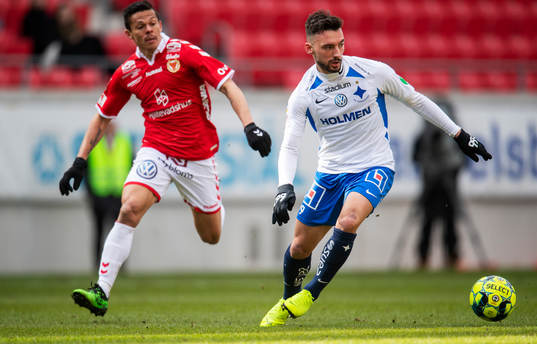 IFK Norrköpings Sead Haksabanovic och Kalmars Romário