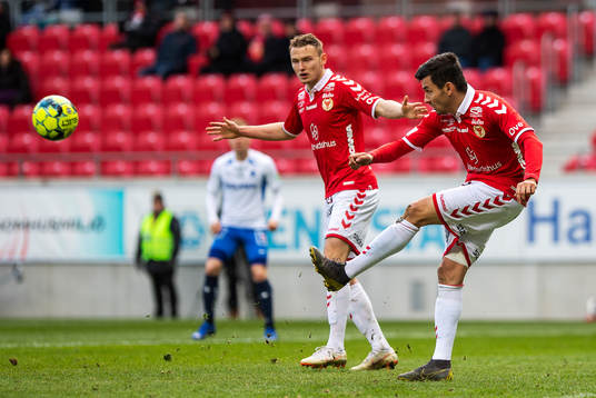 Kalmars Emin Nouri och Piotr Johansson