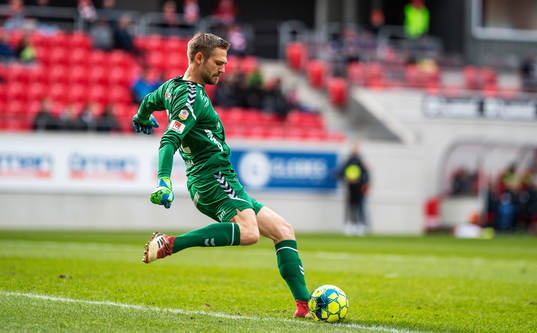 Kalmars målvakt Lucas Hägg-Johansson