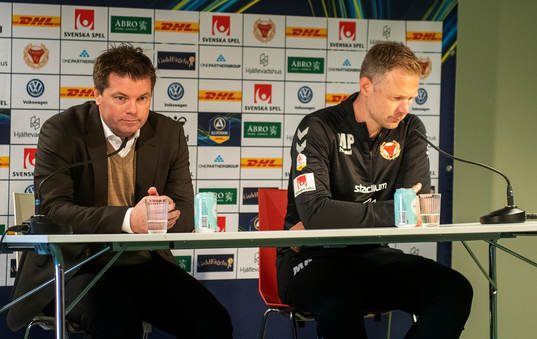 IFK Norrköpings tränare Jens Gustafsson och Kalmars