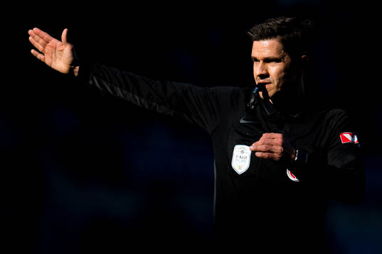 Referee Steinar Hauge