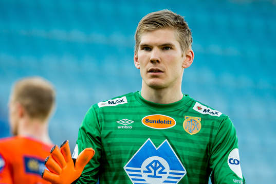 Goalkeeper Andreas Lie of Aalesund