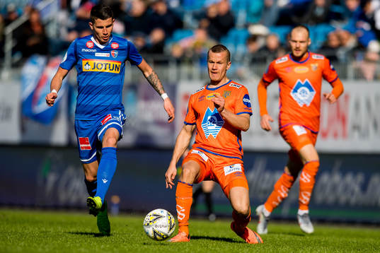 Vidar Ari Jónsson of Sandefjord and Ståle Steen Sæthre