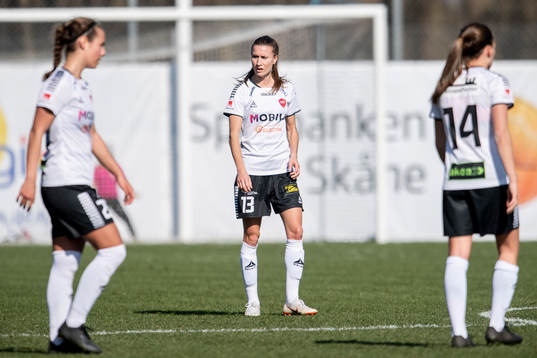 Limhamn Bunkeflos Anna Evelina Parikka deppar