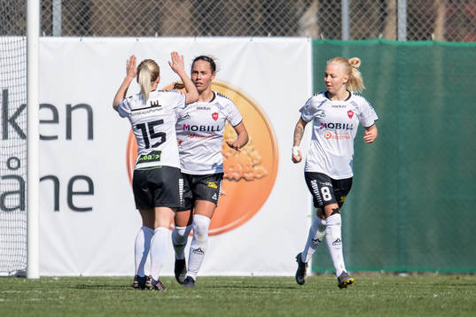 Limhamn Bunkeflos Elisa Lang Nilsson jublar