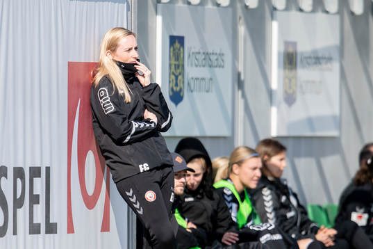 Kristianstads tränare Elisabet Gunnarsdottir