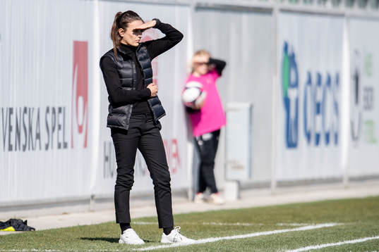 Limhamn Bunkeflos tränare Renée Slegers