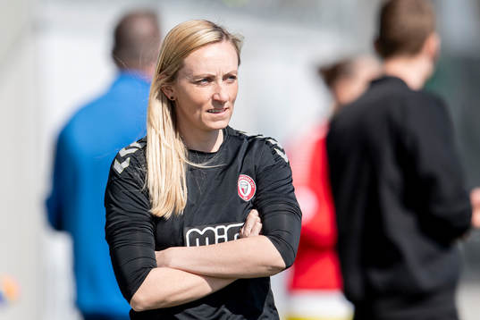 Kristianstads tränare Elisabet Gunnarsdottir