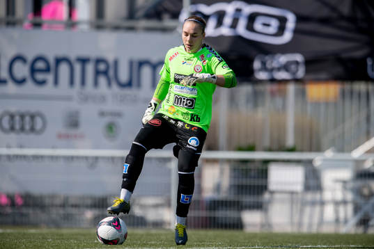 Kristianstads målvakt Brett Elisabeth Maron
