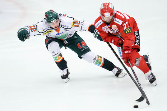 Kristianstads Tony Pappila och Almtunas Viktor Hertzberg