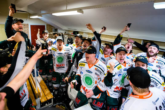 Kristianstads spelare jublar