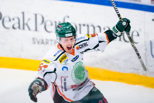 Kristianstads Johan Lundgren jublar