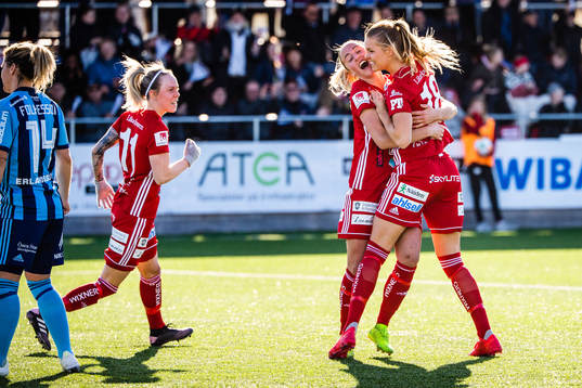 Piteås Cecilia Edlund, Julia Karlenäs och Nina Jakobsson